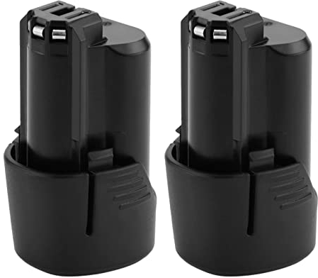 Exmate 2607336013 2607336014-2 batterie di ricambio agli ioni di litio, 10,8 V, 3000 mAh, per Bosch BAT411 BAT411A BAT412A