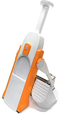 TEMPO DI SALDI Kompakte Gemüseschneider Mandoline Manuelle Dicke Einstellbar Professionelle