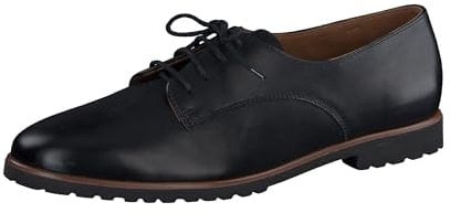 Paul Green Donna Scarpe Stringate, Signora Scarpa da Affari,Scarpe Allacciate,Lacci,Classico,Elegante,Scarpe di Vernice,Schwarz (Black),37.5 EU / 4.5 UK