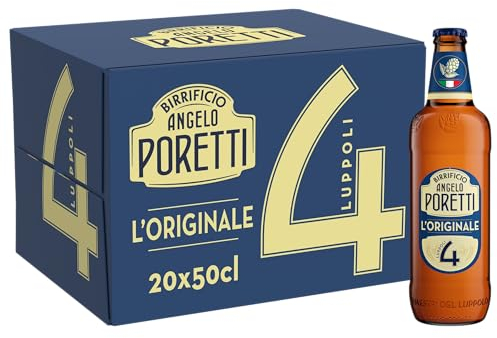 Birrificio Angelo Poretti 4 Luppoli L'Originale, 20 bottiglie 50cl