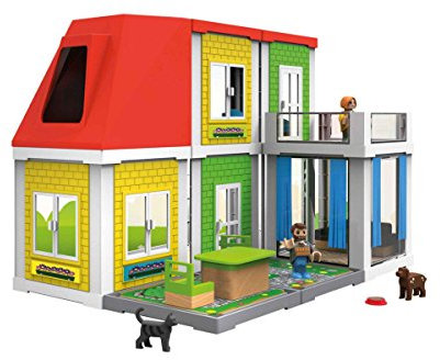 Playtive Junior Wohnhaus für Kinder Spielzeug Haus Spaß Familienfreunde