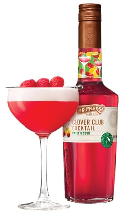 De Kuyper Cloverclub Ready-To-Drink Getränke-Mix für 4 servierfertige Cocktails 50cl 12.5% Vol.
