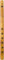 Bansuri aus Bambus, 35,6 cm, für Anfänger, Flöte B, Tonleiter mit 7 Löchern, Holzblasinstrument, Klarinette, Quena, Flöte, Musikinstrument, Krishna-Flöte