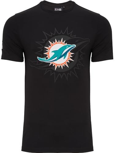 New Era Fan Shirt - NFL Miami Dolphins 2.0 schwarz - XL