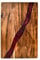 Tagliere in resina rossa, tagliere per salumi in resina artigianale, resina tagliente, tagliere per decorazioni in resina in legno per verdura e frutta di carne, reg brown