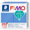 STAEDTLER Fimo Effect 8010-31 - Pasta modellabile polimerica indurente al forno, colore: blu metallizzato (1 blocco da 57 g)