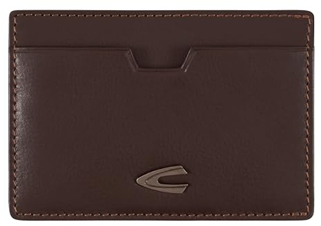camel active Vegas Herren Geldbörse Kreditkartenetui Leder Klein Braun