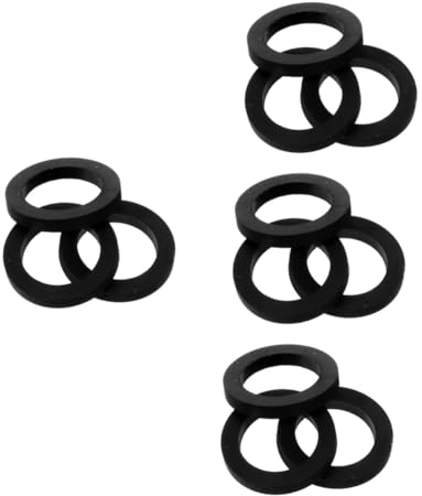 BESTonZON 12 STK Gummiring Für Schallplattenrad Blockflötengürtel Musik Kassettengummiband Telefonanhänger Aus Jade Antriebsriemen Für Kassettenrekorder Flache Kassette Deck Recorder