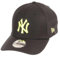 New Era New York Yankees MLB Diamond Era Black Yellow 39Thirty Stretch Cap - L-XL (7 1/8-7 5/8)