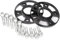 VVBNIN Kompatibel Mit VW Für Tiguan Für Magotan Für Golf 4 6 7, 2 Stück Spurverbreiterung Adapter Räder Adapter Abstandshalter Separatoren PCD 5x100/5x112 CB 57,1 Mm Spurplatten(12mm)