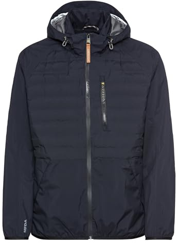 camel active Herren teXXXactive® Blouson mit Abnehmbarer Kapuze Dunkelblau, menswear-48