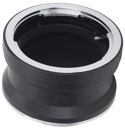 Adattatore per Obiettivo Professionale, con Anello di Controllo, Supporta il Controllo Manuale Completo, Adatto per Fotocamere di Medio Formato da PK645 a GFX50S 50R 100