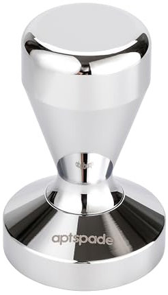 APTSPADE Coffee Tamper 58 mm, Espresso Masher 58 mm, Aluminium Alloy Coffee Tamper 58 mm