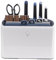 Chopping Board and Knife Set - Smart Kitchen Gadgets with Drying Holder, Colour Coded Boards, Knives, Chopsticks - Organizer Stand for Easy Cooking Prep and Storage