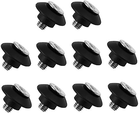 ibasenice 10 Sets Kayak Buckle Kayak Anchor Outdoor Kayak Bungee Rope Accessories Bungee Cord Buckle Kayak Deck Sailing Rigging Kayak Deck Rigging Kit Kayaks Paddle Straps Canoes Nylon Black