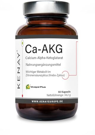 Ca-AKG Calcium-Alpha-Ketoglutarat 60 Kapseln | Nahrungsergänzungsmittel KENAY®
