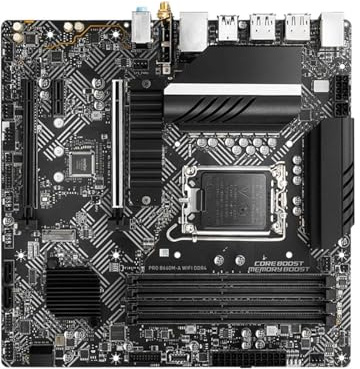 Gaming Motherboard Fit For MSI PRO B660M-A WIFI DDR4 Motherboard Support I9-14900KF 13900K I7-14700K I5-12400F CPU 5333MHz LAG1700 NVME M.2 PCle 4.0