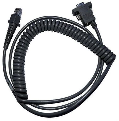Datalogic CAB-362-RS-232 9 Pin Coiled Female Connector