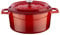 Lava Cookware LV y TC 24 K2 Redondas – Ramequín, diámetro 24 cm, Hierro Fundido, Color Rojo
