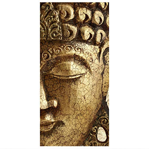 Bilderwelten Raumteiler Vintage Buddha 250x120cm inkl. transparenter Halterung