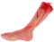 Cuigu Accessoires Fantaisie Effrayant en Caoutchouc Faux Organes, Fausses Mains, Faux Cerveau, Faux cœur, Faux Doigts Décoration de Fête Halloween (5# Jambe du Milieu)