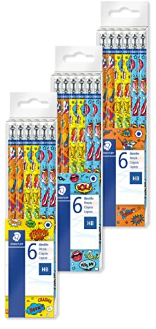 STAEDTLER 175 COC12 Farbstifte, sechseckig, 12 Stück Sechseckig 6 Stück Blacklead