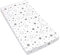 Amilian Spannbettlaken Spannbetttuch für Babybett Kinderbett 60x120 cm, 70x140 cm, 100% Baumwolle, fürs Baby, Baby Bettwäsche Größe: 140x70 cm, Muster: Gute Nacht Grau