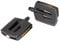 ergotec Kunststoffpedal 831 9/16Zoll + Reflektoren schwarz Fahrrad Pedale