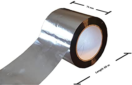 varivendo Alu Polypropylen Klebeband (1, 7,5cm x 50m)