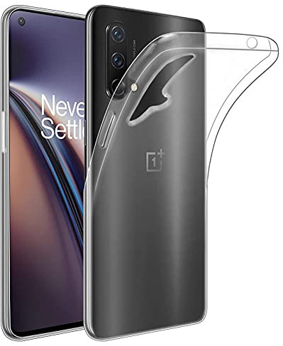 32nd Klare Gel Series - Crystal Clear Gel Ultra Dünn Schutzhülle Case Silikon für OnePlus Nord CE 5G, Durchsichtige Backcover Handyhülle TPU Hülle - Transparent