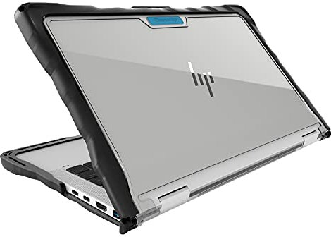 Gumdrop DropTech Laptop-Hülle passend für HP EliteBook x360 1030 G7/G8 (2in1) (Nicht für andere G7/G8-Modelle geeignet) – Fallgetestete, robuste, stoßfeste Stoßfänger für zuverlässigen Geräteschutz