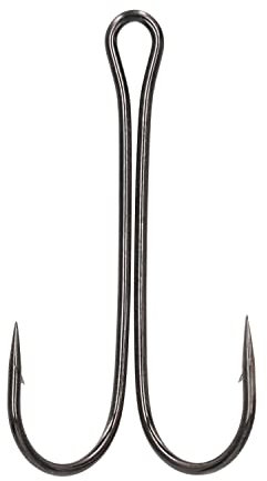 5 x Mikado Doppelhaken Zwillingshaken Raubfischhaken Double Hook von 1/0 bis 3/0 erhältlich (3/0)