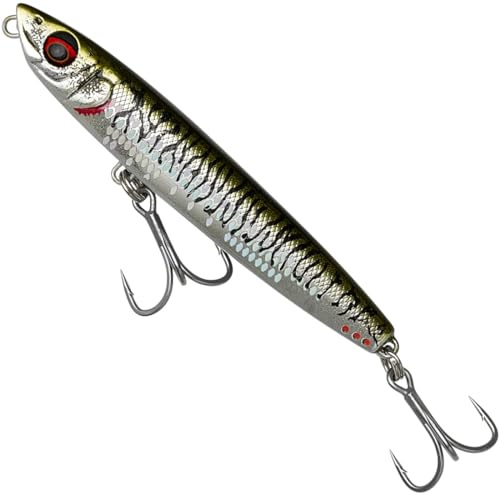 Savage Gear Meeresjig 9,5cm 26g Cast Hacker Fast Sinking, Farbe:Mackerel Ayu LS