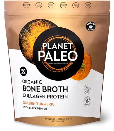 Organic Bone Broth Collagen Protein - Golden Turmeric