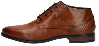 bugatti Herren Businessschuhe, Männer Business Schnürer,Strassenschuhe,Schnuerung,lace-up Shoes,Low-tie,schnürschuhe,Cognac (6300),44 EU / 9 UK