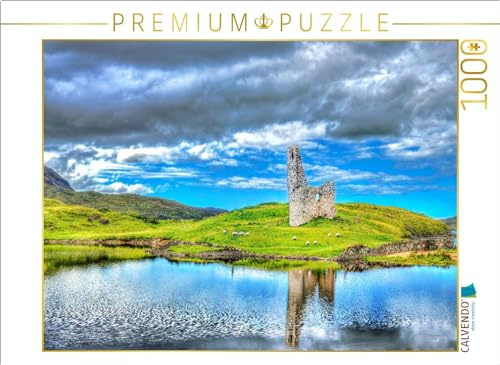 Puzzle · Ardvreck Castle in den schottischen Highlands am Loch Assynt | Magische Landschaften der Highlands · 1000 Teile · Lege-Größe 64 × 48 cm · CALVENDO Puzzle