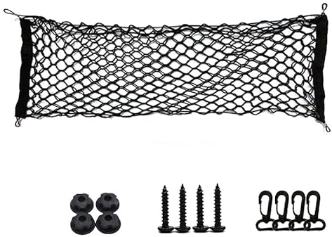 Kofferraumnetz, für VW Transporter T5 2003-2015 Antikollisions Aufbewahrungs Kompletter Satz Nylon Kofferraum-Gepäcknetztaschen Auto zubehör,110 * 40CM