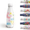 Grsta Trinkflasche Kinder, Thermosflasche 350 ml, Thermoskanne Baby Unterwegs, BPA-freie Trinkflasche Schule, Water Bottle mit Schaf, für kindergarten/Büro/Cafe