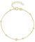 FRALHQFL Damen-Armband aus S925-Sterlingsilber, einfache gestapelte Bohnenkette, Diamant-Armband-Zubehör(Color:A_S925)