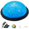 VEVOR Halb-Gymnastikball-Trainer, 23 Zoll Balance-Ball-Trainer, 660 lbs Tragkraft Stabilitätsball, Yoga-Ball mit Widerstandsbändern und Pumpe, Kraft-Fitnessball für das Heim-Fitnessstudio