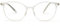 Cyxus Blaulichtfilter Brille Ohne Stärke Herren Damen Mode Computer Schutzbrille Bildschirmbrille Gaming Brille 8185 Durchsichtig
