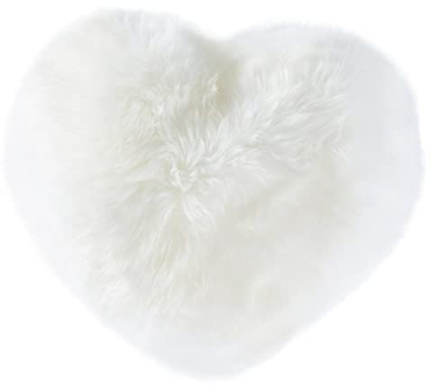 Amosfun Cuscino Decorativo a Forma di Cuore per San Soffice Cuscino da Lancio per Soggiorno