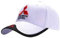 SJSMZX Auto Baseball Cap für Mitsubishi Raider, Baseballkappe Mütze Sun Baseballcap Atmungsaktiv Verstellbar Outdoor für Herren Und Damen Accessoires,White