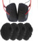 Adhiper Headphone Covers Ear Covers, 2 Pairs Ice Silk Fabric Ear Pads Covers for Gym, Gaming, Washable & Stretchable Headphone Sweat Covers for Headphones 8-11cm(3.1 - 4.3) Earpads
