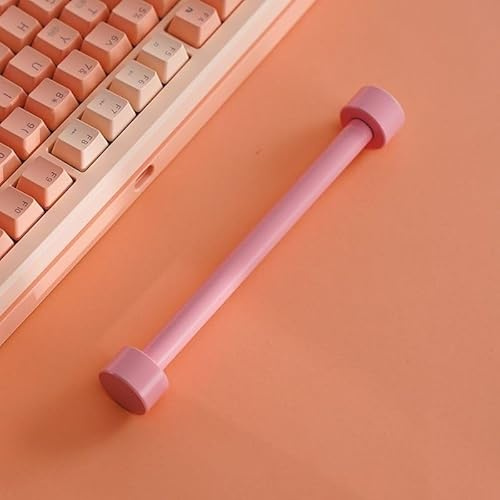 ExotiCore Spiralkabel-Aufwickler-Organizer, Spiral-Dekostab für Individuelle Mechanische Tastaturen(Pink)