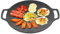 13.4 Non-Stick Korean Grill Pan, Aluminum BBQ Griddle with Spout, Indoor Outdoor Cooking & Camping