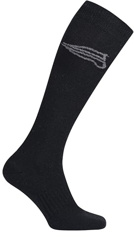 euro-star Winter Reitsocken Kniestrümpfe ESYari Black