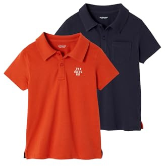 Vertbaudet 2er-Pack Jungen Poloshirts, Kurzarm