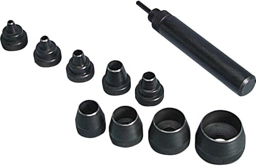 Maun 1000-05 Wad Punch Set With Centre Punch Metric