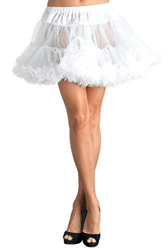 LEG AVENUE Damen *Bedste basis* Kost me, Weiß, Einheitsgröße EU
